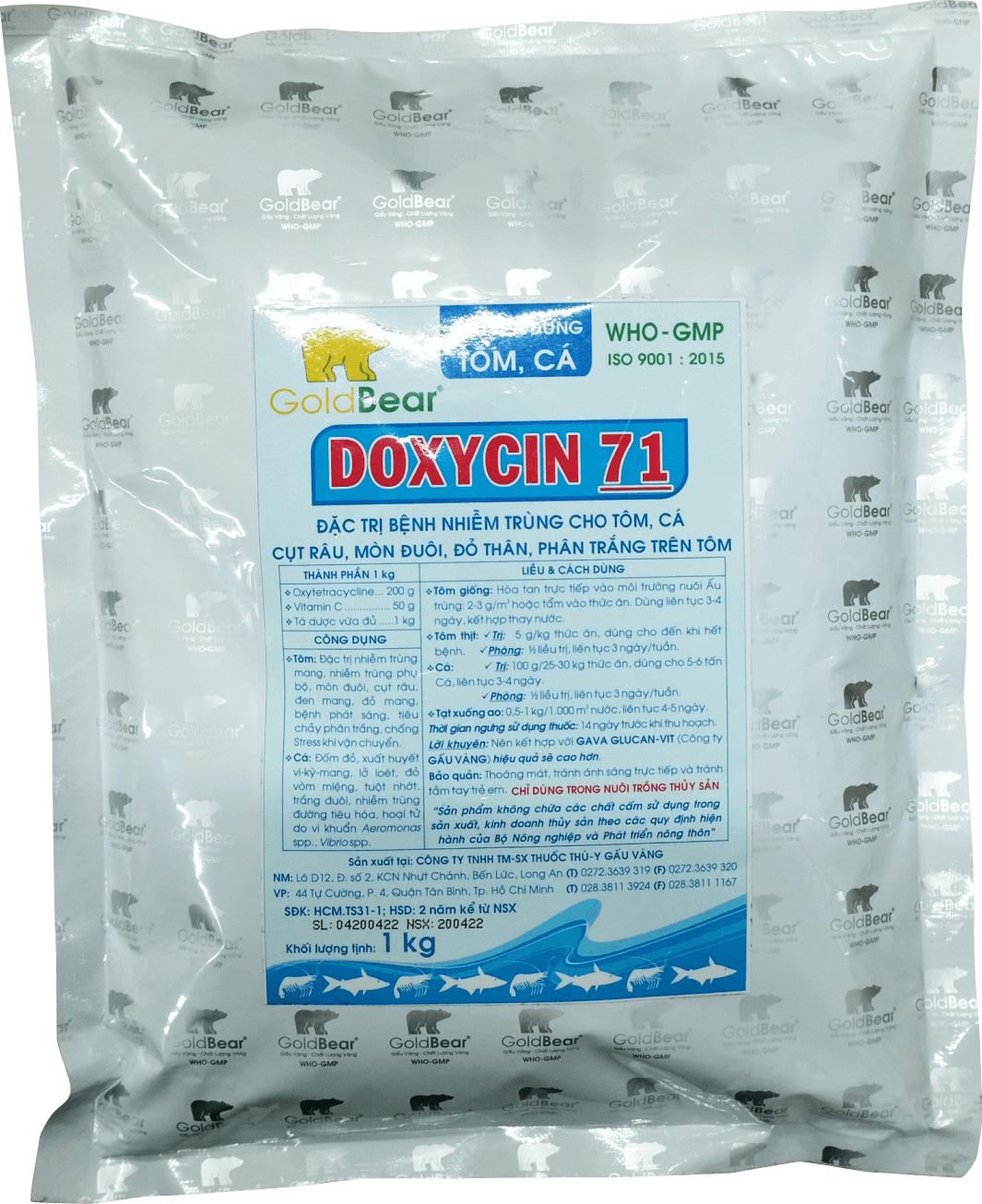 Rx-DOXYCIN 71 (1 KG/GÓI) Thuốc kê đơn