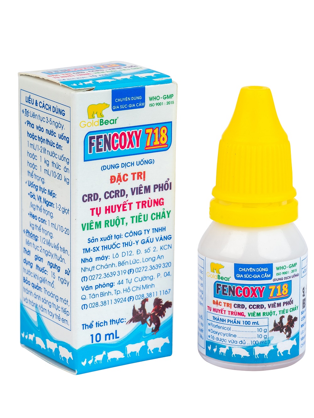 Rx-FENCOXY 718 (10 ML/LỌ)-Thuốc kê đơn