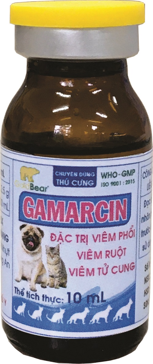 Rx-GAMARCIN (10 ML/LỌ) THÚ CƯNG-Thuốc kê đơn