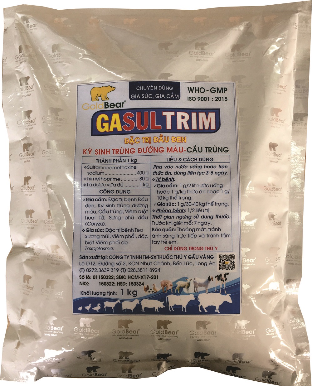 Rx-GASULTRIM (1 KG/GÓI)-Thuốc kê đơn