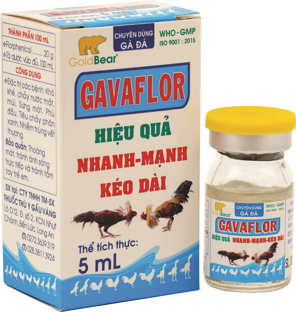 Rx-GAVAFLOR (5 ML/LỌ)-Thuốc kê đơn