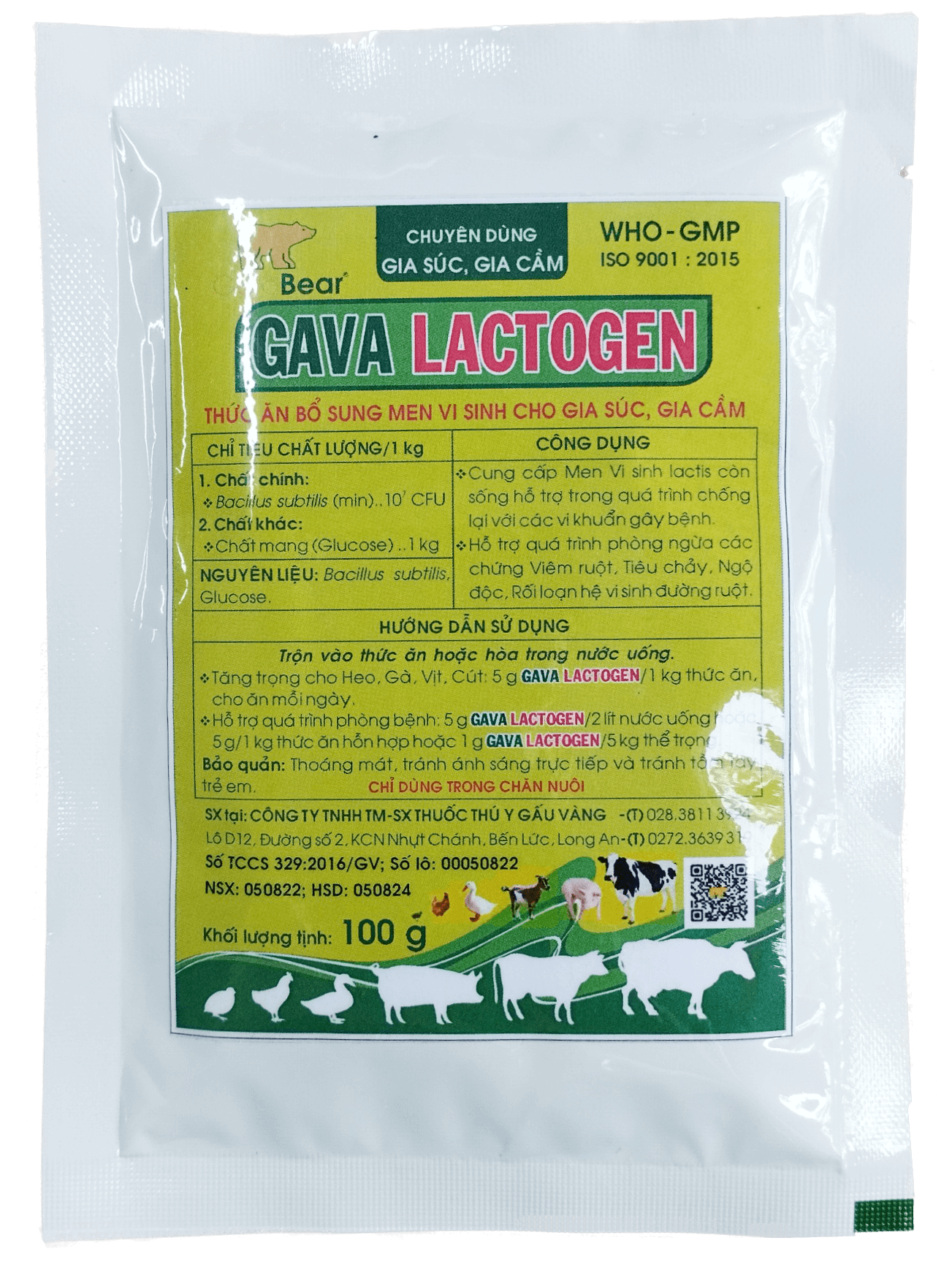 GAVA LACTOGEN (100 G/GÓI)