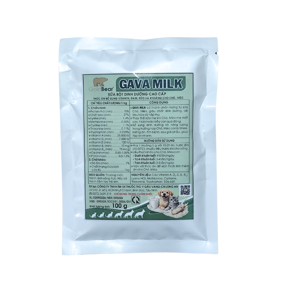 GAVA MILK 100G/GÓI