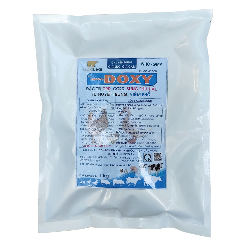 Rx-GAVA DOXY (1 KG/GÓI)-Thuốc kê đơn