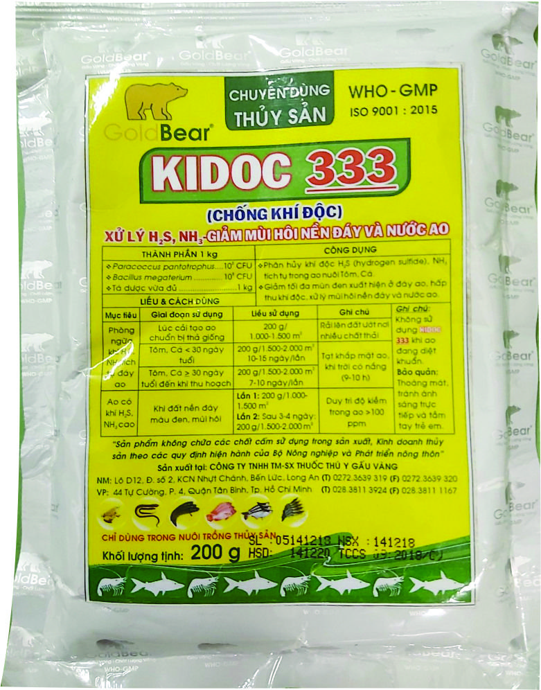 KIDOC 333 (200 G/GÓI)