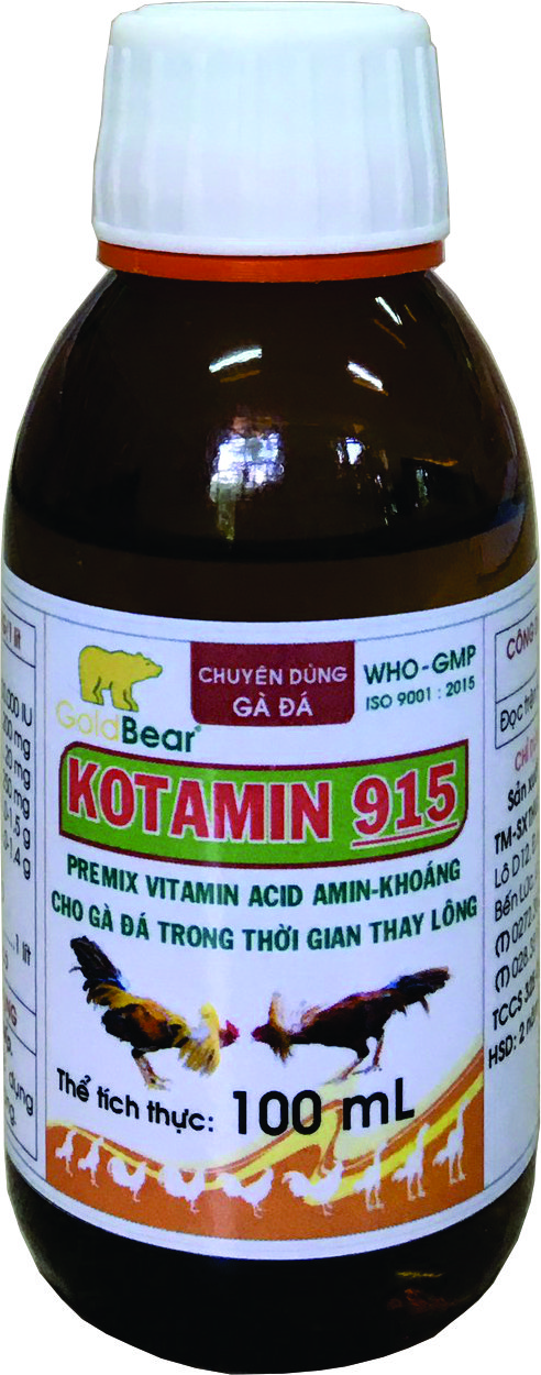 KOTAMIN 915 (100ML/LỌ) GÀ ĐÁ