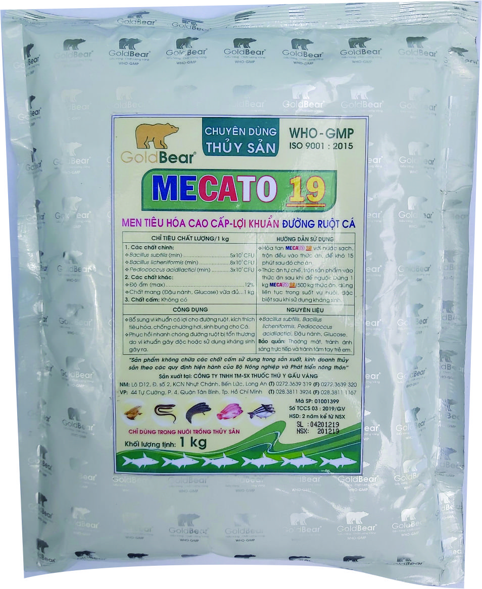 MECATO 19 (1 KG/GÓI) CÁ