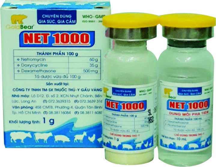 NET 1000 (1 G+10 ML/CẶP)