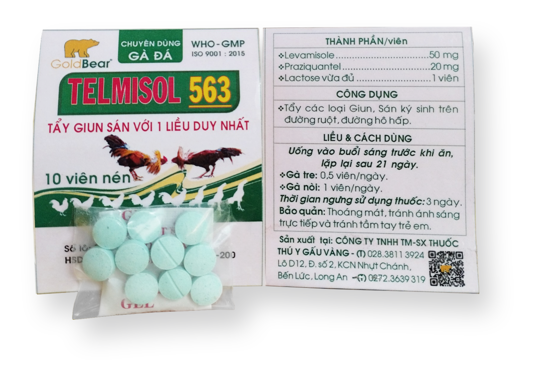 TELMISOL 563 (10 VIÊN/TÉP)