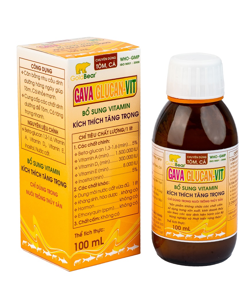 GAVA GLUCAN-VIT (100 ML/LỌ)