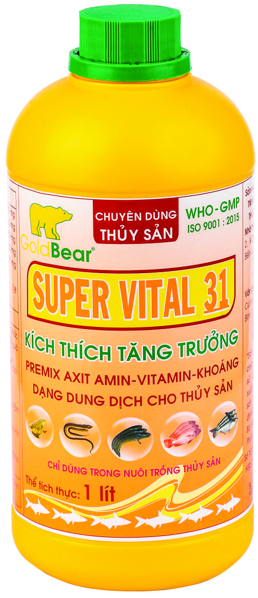 SUPER VITAL 31 (1 LÍT/CAN) THỦY SẢN