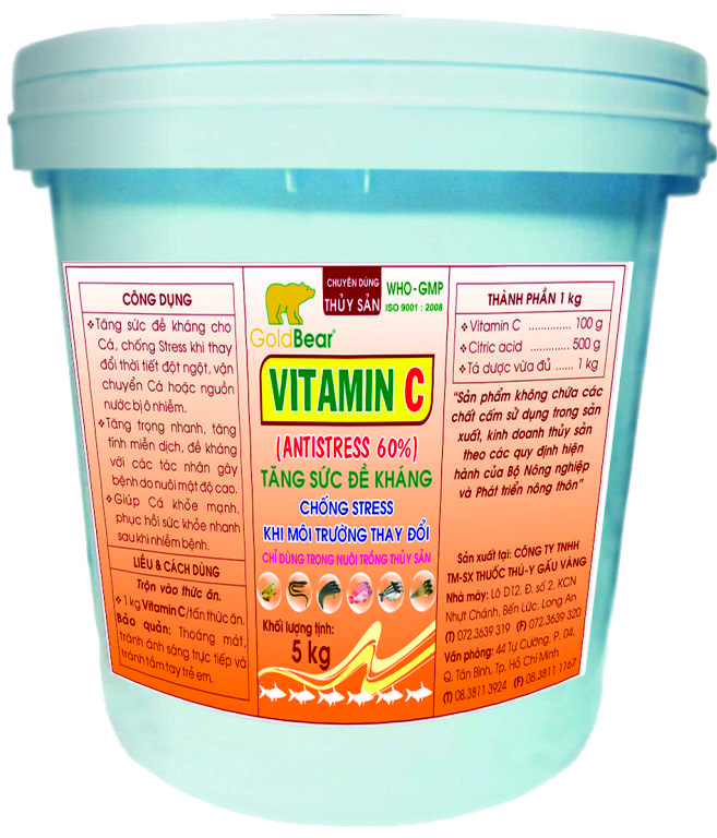 VITAMIN C (5 KG/XÔ) CÁ