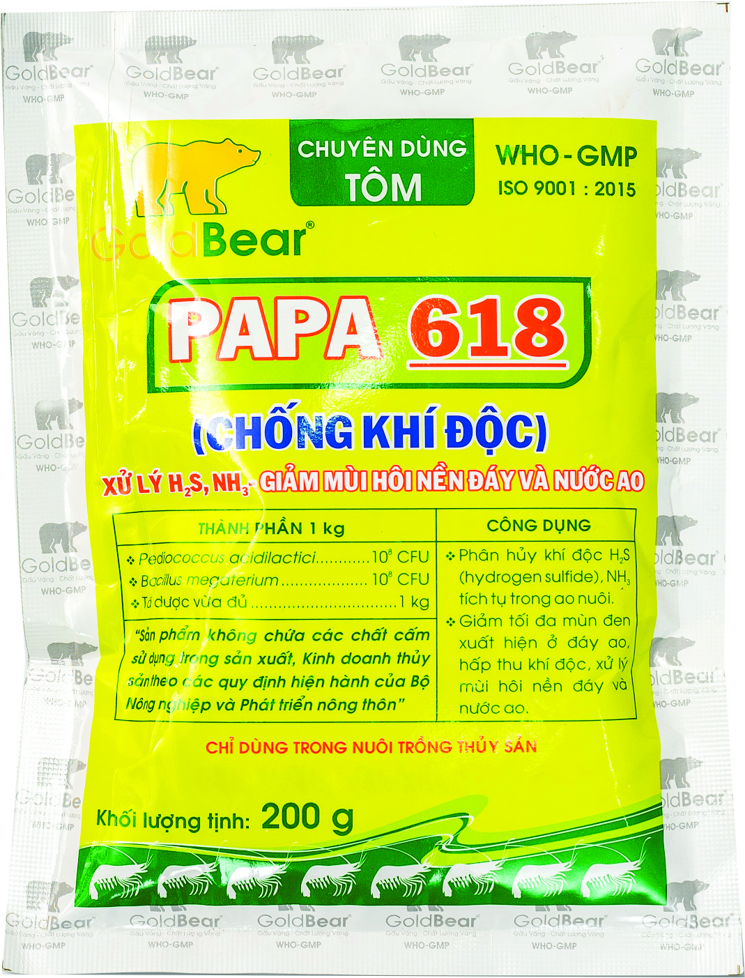 PAPA 618 (200 G/GÓI)