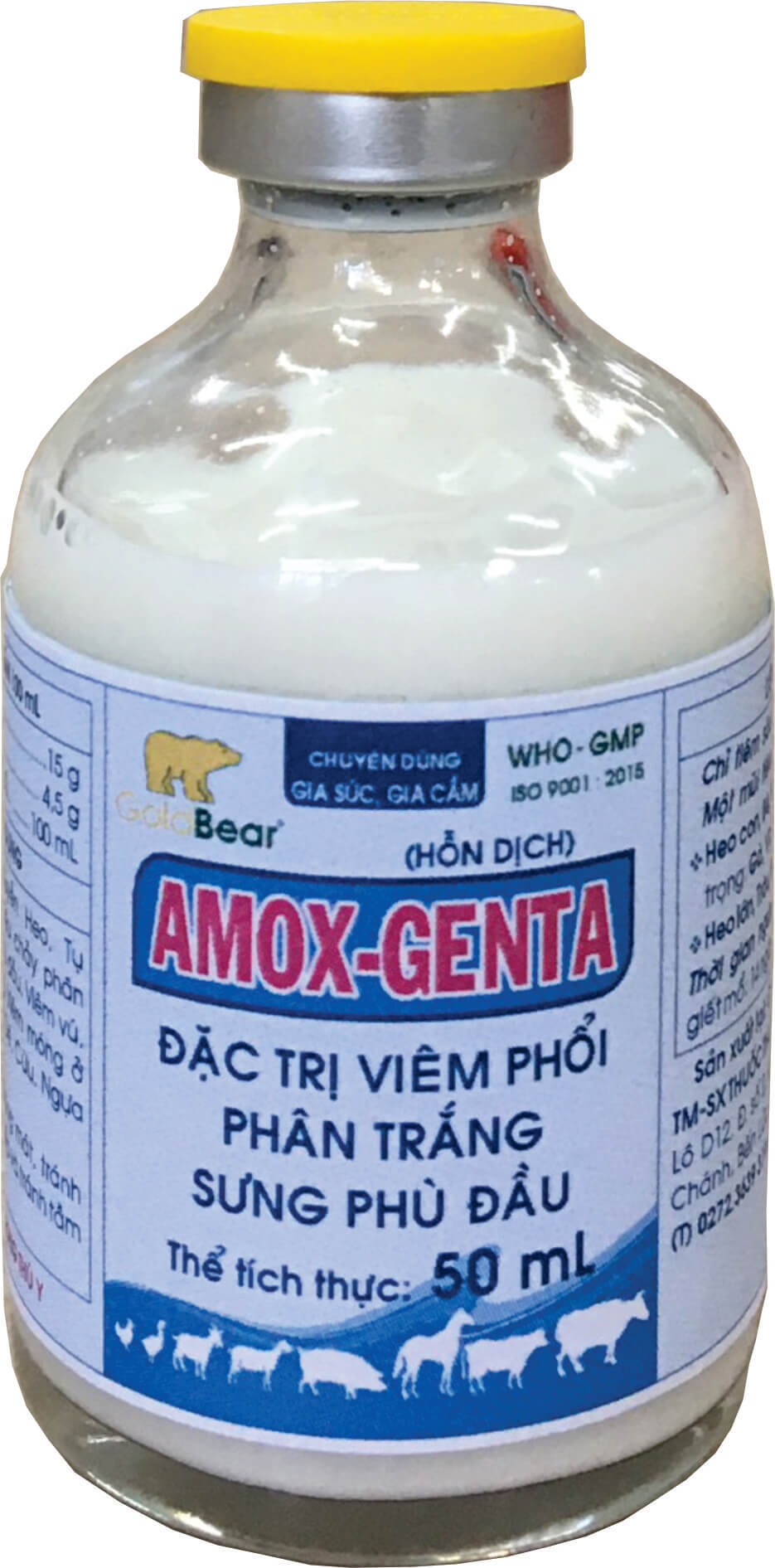 Rx-AMOX-GENTA (50 ML/LỌ)-Thuốc kê đơn