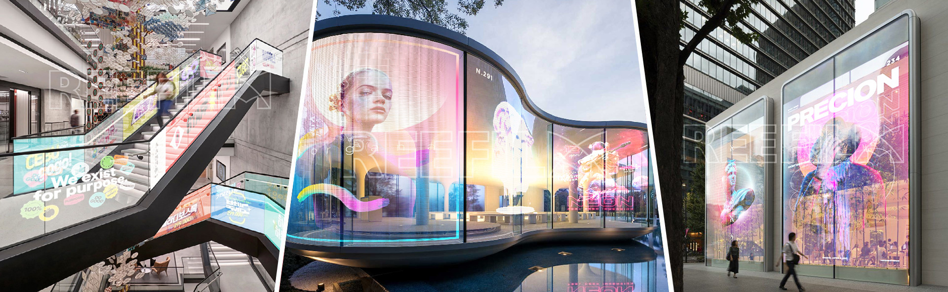 LED Trong Suốt Reefilm: Công Nghệ Hiển Thị Đột Phá Cho Không Gian Hiện Đại