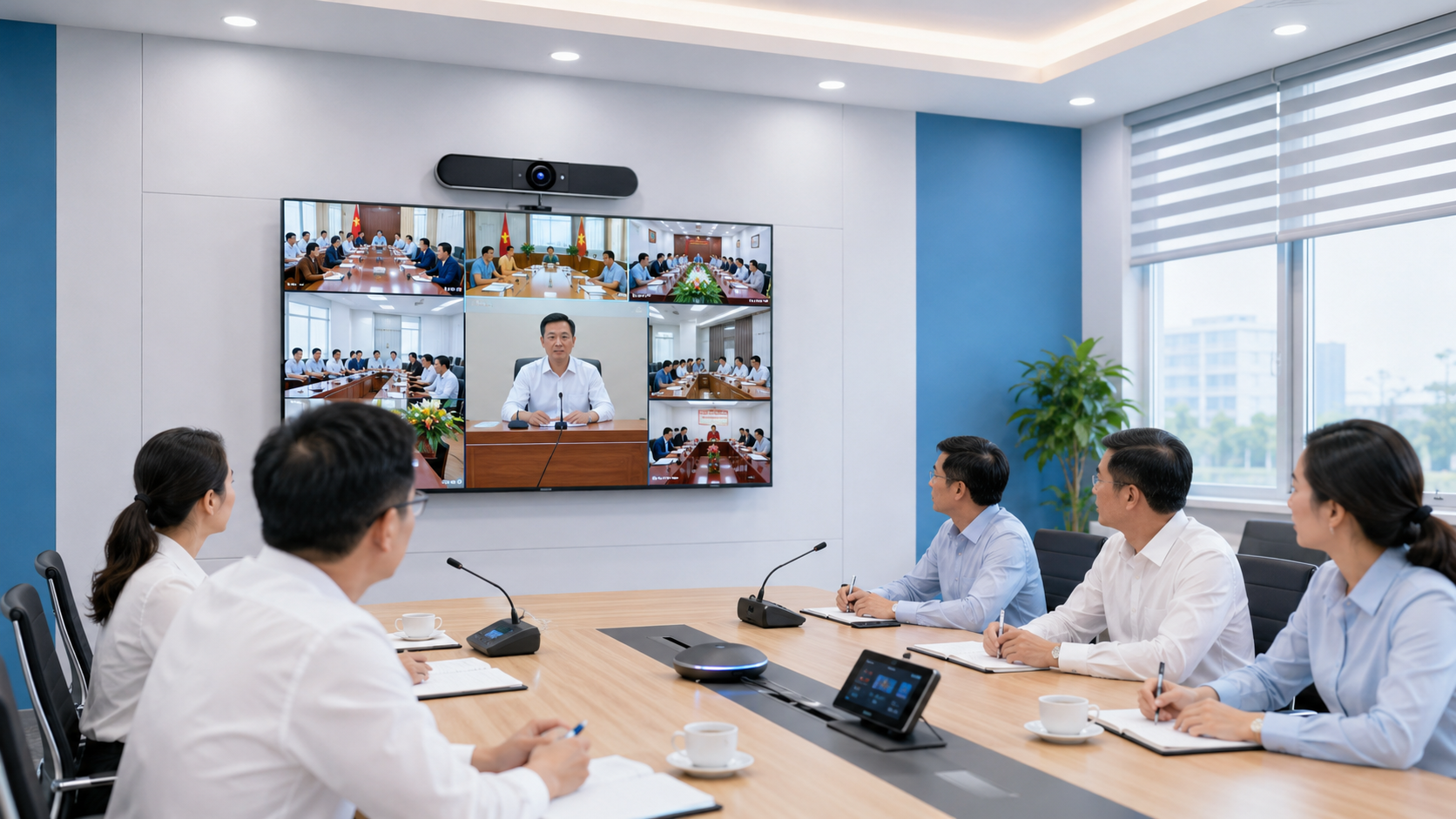 Giải pháp họp trực tuyến xã/phường 2026 - Teams, Zoom, Viettel, FPT