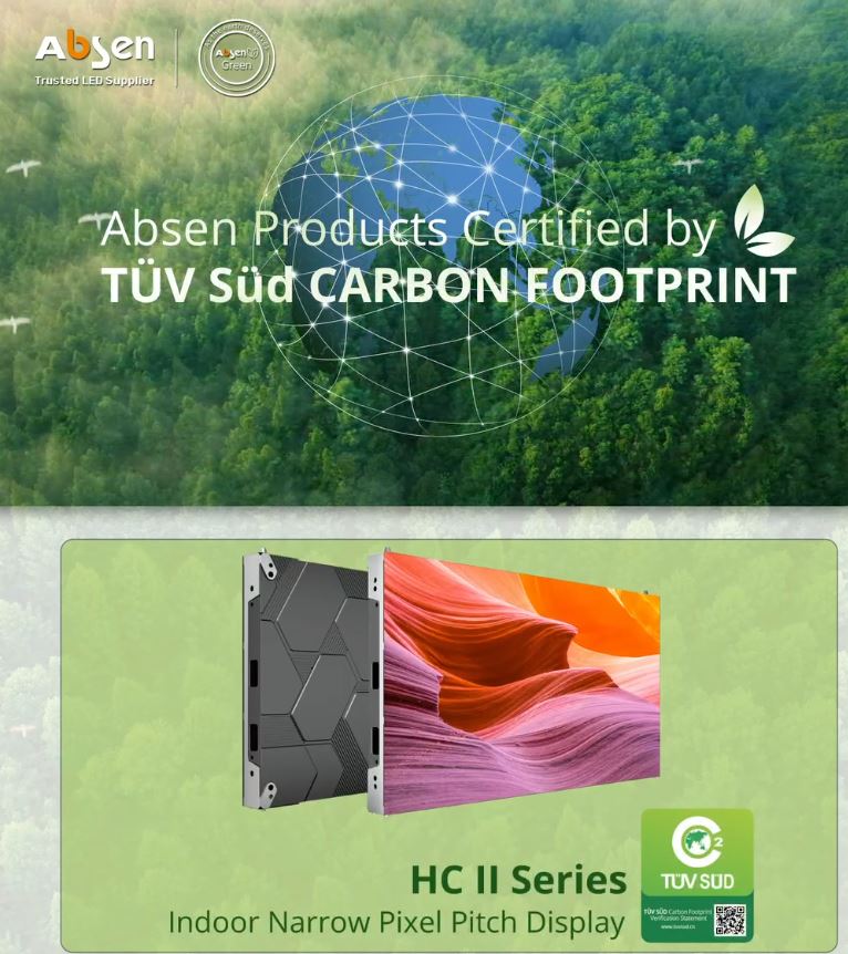 Embracing Sustainability Absen's Commitment to a Greener Future