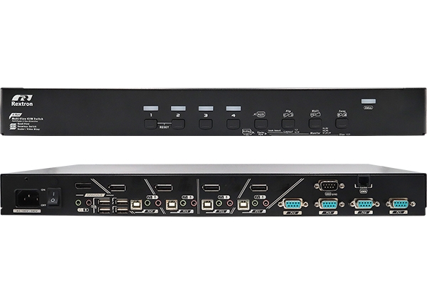 Bộ chuyển mạch KVM Công Nghiệp 4 Cổng QSKEP-Q2014