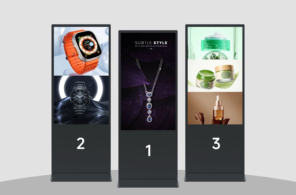 Màn Hình Quảng Cáo Chân Đứng 55 & 65 Inch: Giải Pháp Truyền Thông Hiệu Quả Cho Mọi Không Gian