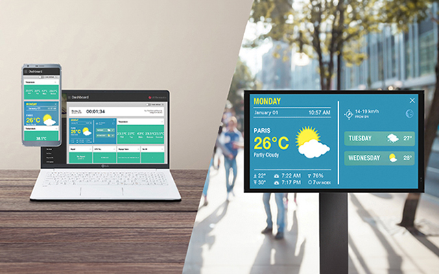 LG webos signage