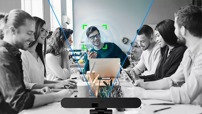 AI Speaker Tracking (Theo dõi người phát biểu)