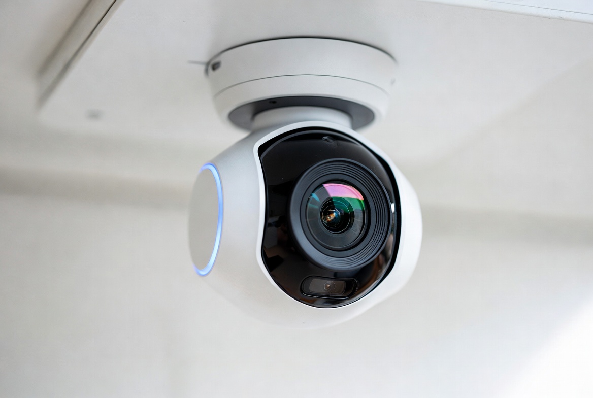 Minh họa tính năng tự động theo dõi (Auto-tracking) của camera thông minh.