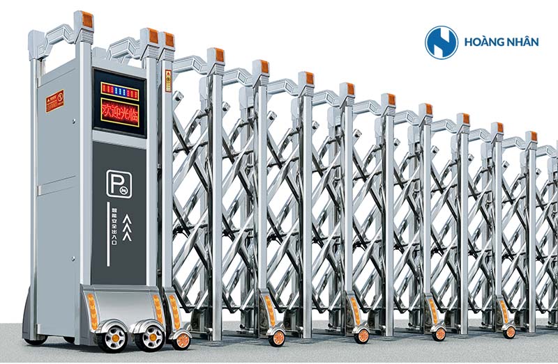 Model JHF 628 - Cửa cổng xếp inox 304