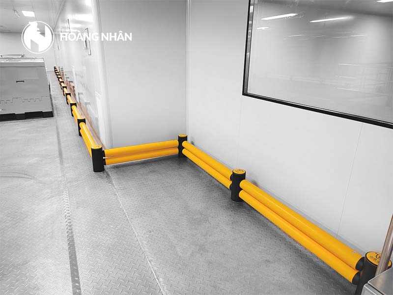 Lan Can Bảo Vệ Chân Tường Nhà Xưởng