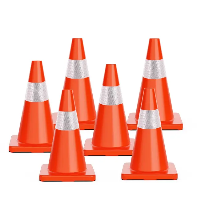 Chóp nón giao thông nhựa HDPE 900