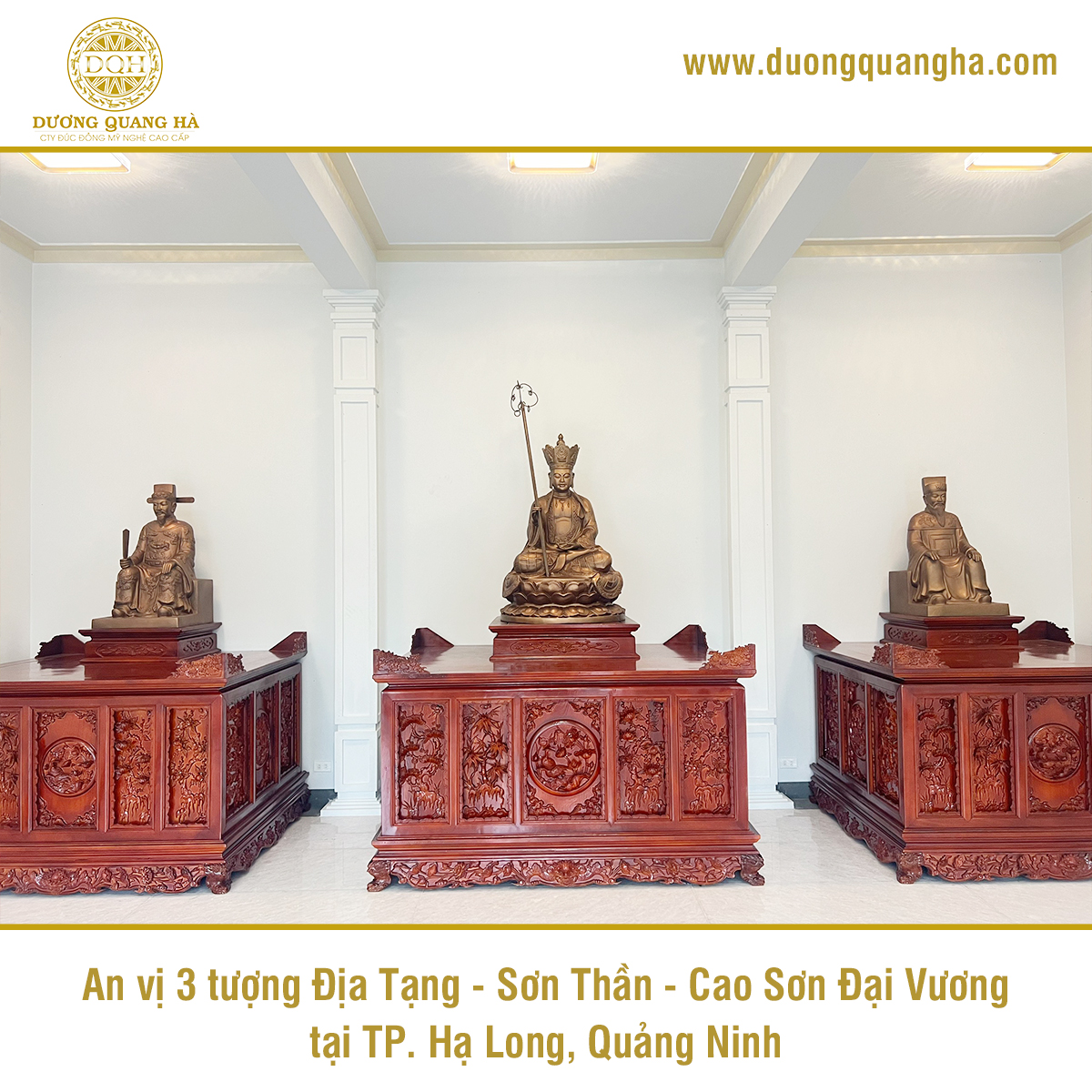 AN VỊ TƯỢNG ĐỊA TẠNG, SƠN THẦN VÀ CAO SƠN ĐẠI VƯƠNG TẠI QUẢNG NINH