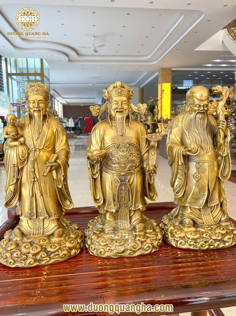3 ông Phúc Lộc Thọ đặt như thế nào để đúng phong thủy, rước tài lộc?