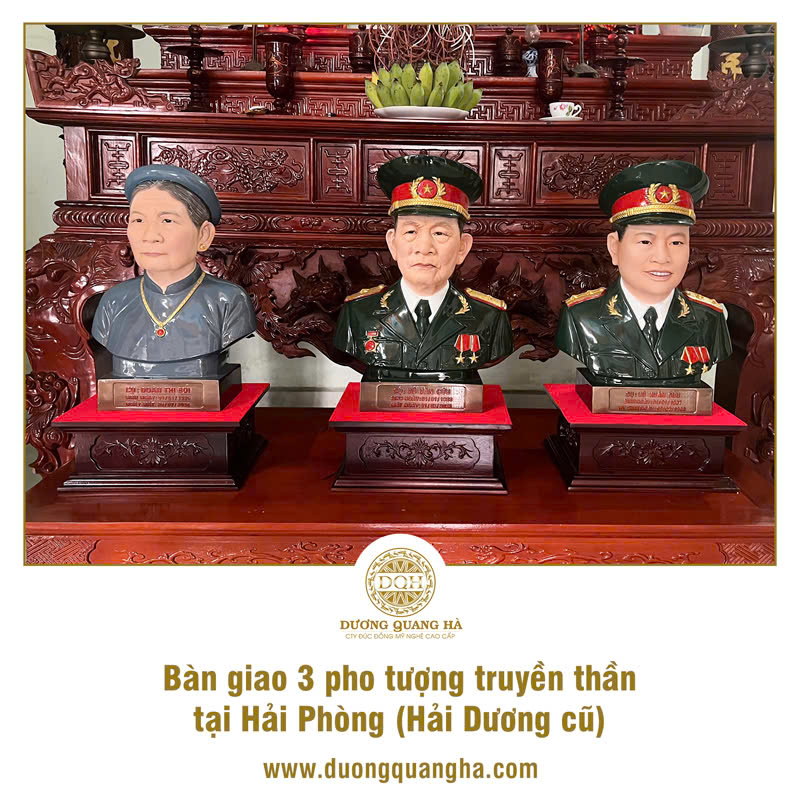 BÀN GIAO 3 PHO TRUYỀN THẦN TẠI HẢI PHÒNG (HẢI DƯƠNG CŨ)