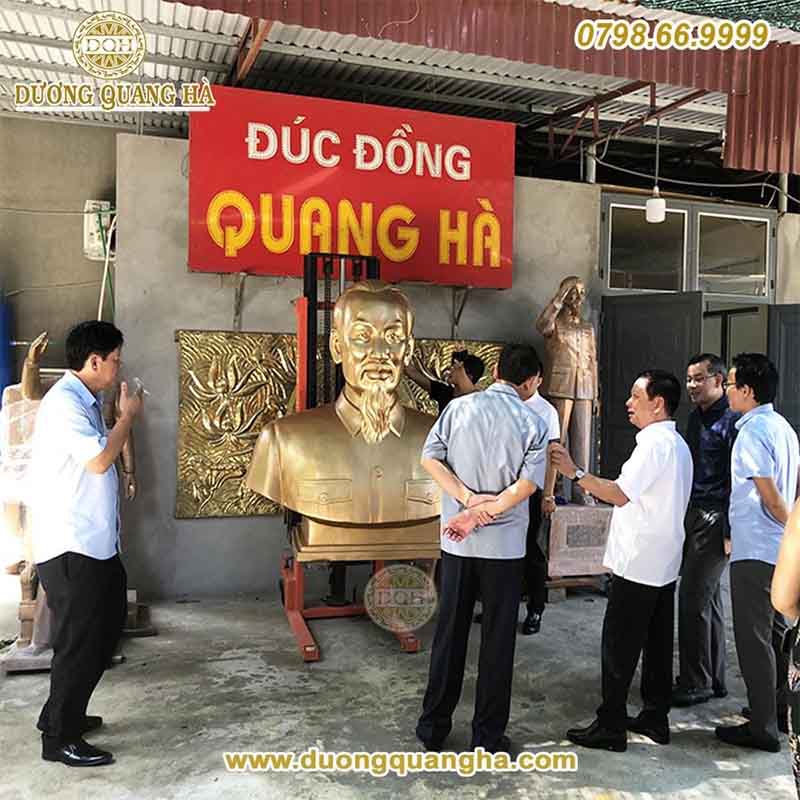 Cơ sở đúc đồng mỹ nghệ cao cấp Dương Quang Hà - Hơn cả sự chất lượng