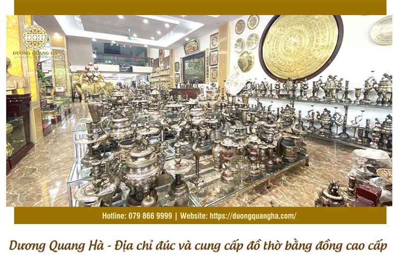 Địa chỉ mua đồ đồng chất lượng: Đến ngay đúc đồng Dương Quang Hà