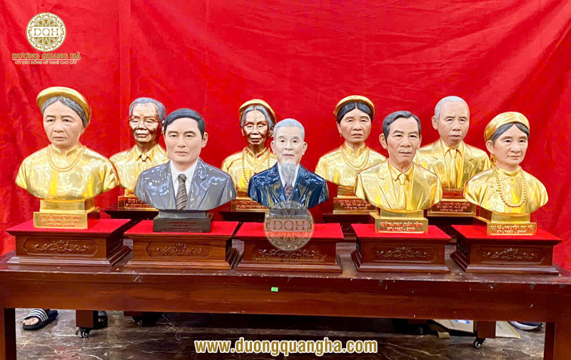 Đúc đồng Dương Quang Hà chuyên đúc tượng đồng chân dung uy tín toàn quốc