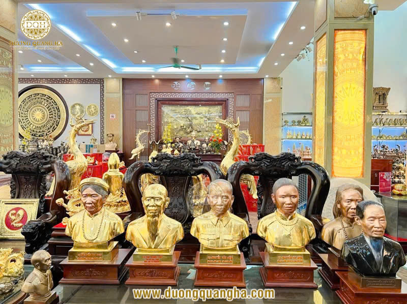 Đúc tượng chân dung bằng đồng: Giá trị nghệ thuật vượt thời gian