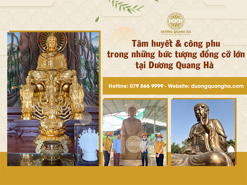 Đúc tượng đồng cỡ lớn cần lưu ý những gì?