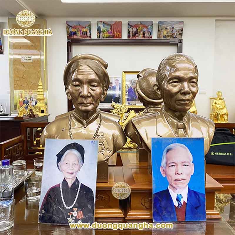 Đúc tượng đồng theo mẫu tinh xảo, sắc nét, giá thành hợp lý tại Dương Quang Hà