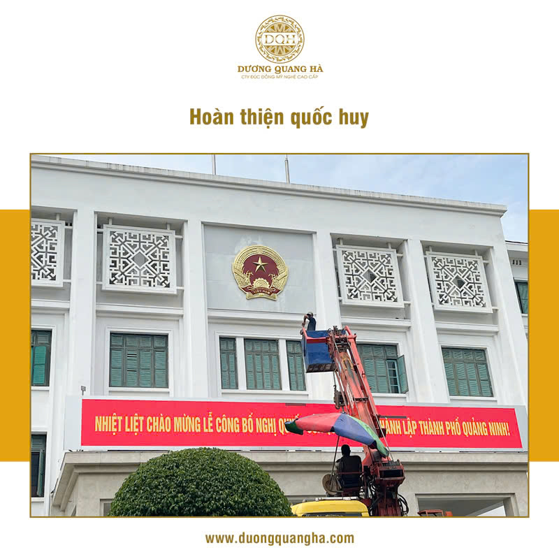 HOÀN THIỆN QUỐC HUY VIỆT NAM CHO KHÁCH HÀNG TẠI QUẢNG NINH