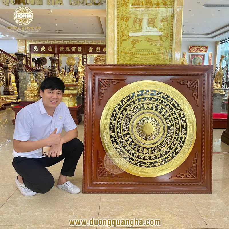 Mặt trống đồng - Quà tặng và vật phẩm trang trí được ưa chuộng hàng đầu hiện nay