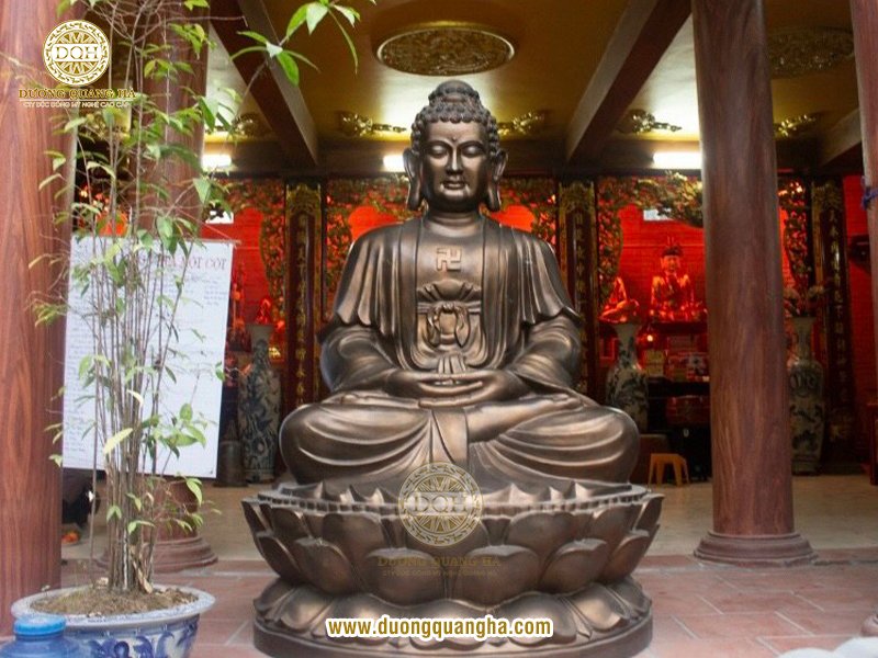 Quy trình đúc tượng Phật bằng đồng cỡ lớn tại Dương Quang Hà