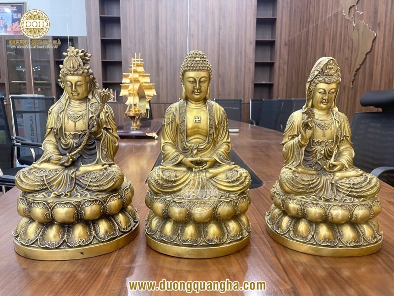 Tam Thánh Phật gồm những ai? Ý nghĩa của bộ Tam Thánh Phật