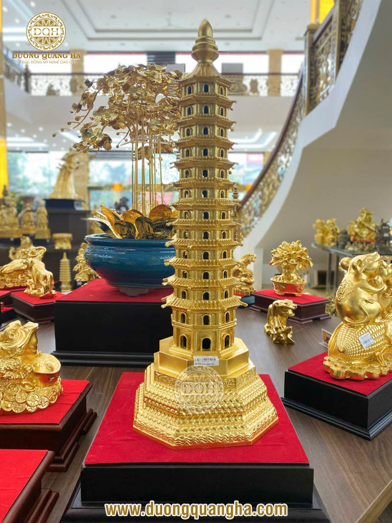 Tháp Văn Xương bằng đồng 7 tầng, 9 tầng, 13 tầng và ý nghĩa