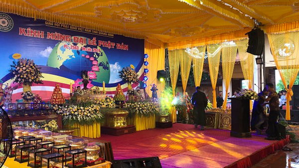 Đồ đồng Dương Quang Hà tham dự Đại lễ Phật Đản (Vesak) tại chùa Xuân Lan ngày 1/4 âm lịch năm Kỷ Hợi