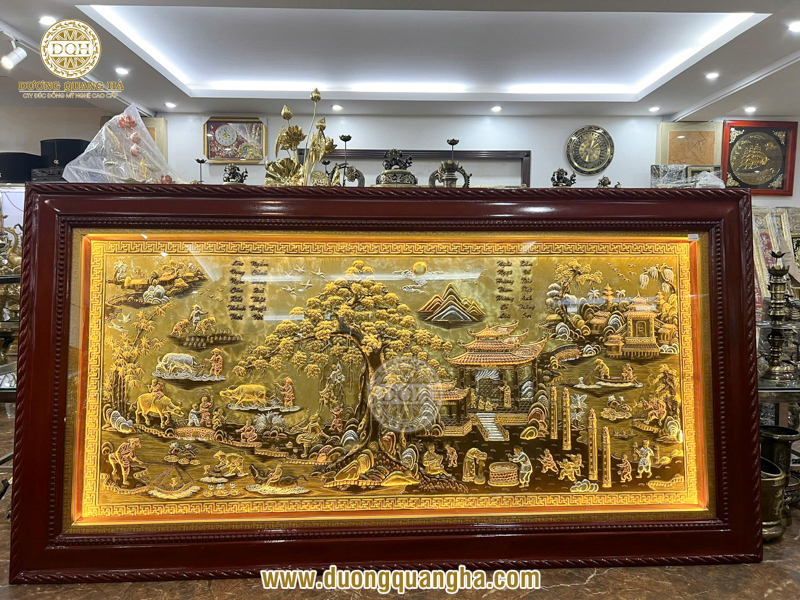 Tranh cảnh đồng quê - Gợi ý chọn tranh đẹp, hợp phong thủy, giá tốt