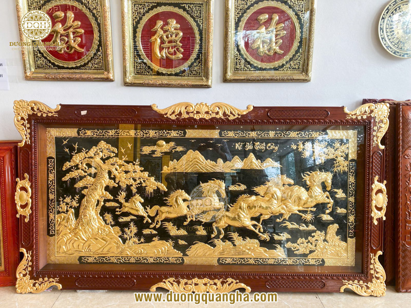 Tranh mã đáo: Ý nghĩa phong thủy và vị trí treo đẹp