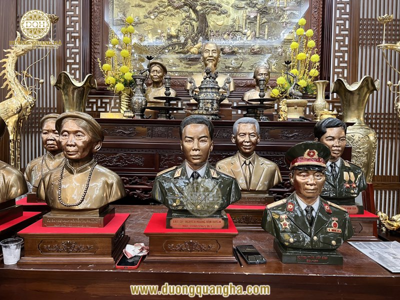 Địa chỉ đúc tượng chân dung bằng đồng đẹp, uy tín tại Việt Nam