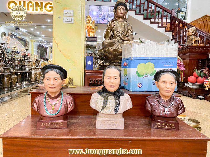 Tượng chân dung - Đúc giống đến 99%, báo giá và quy trình chi tiết