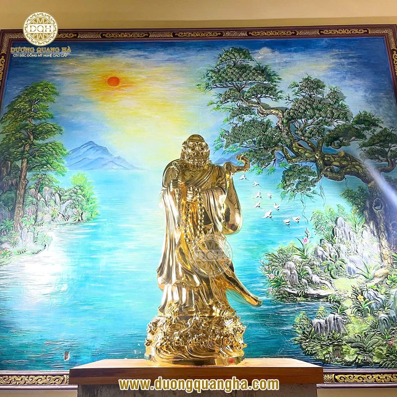 Giải mã ý nghĩa phong thuỷ của các pho tượng Đạt Ma Sư Tổ
