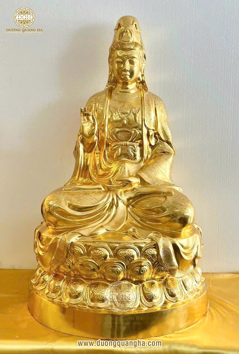 Tượng Mẹ Quan Âm ngồi mua ở đâu đẹp và ý nghĩa